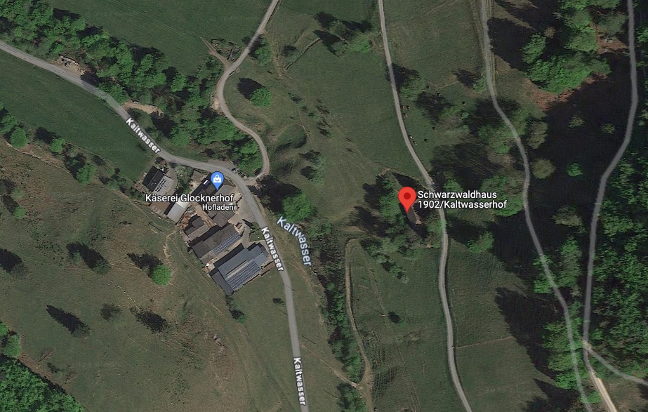 Anfahrt Schwarzwaldhaus 1902